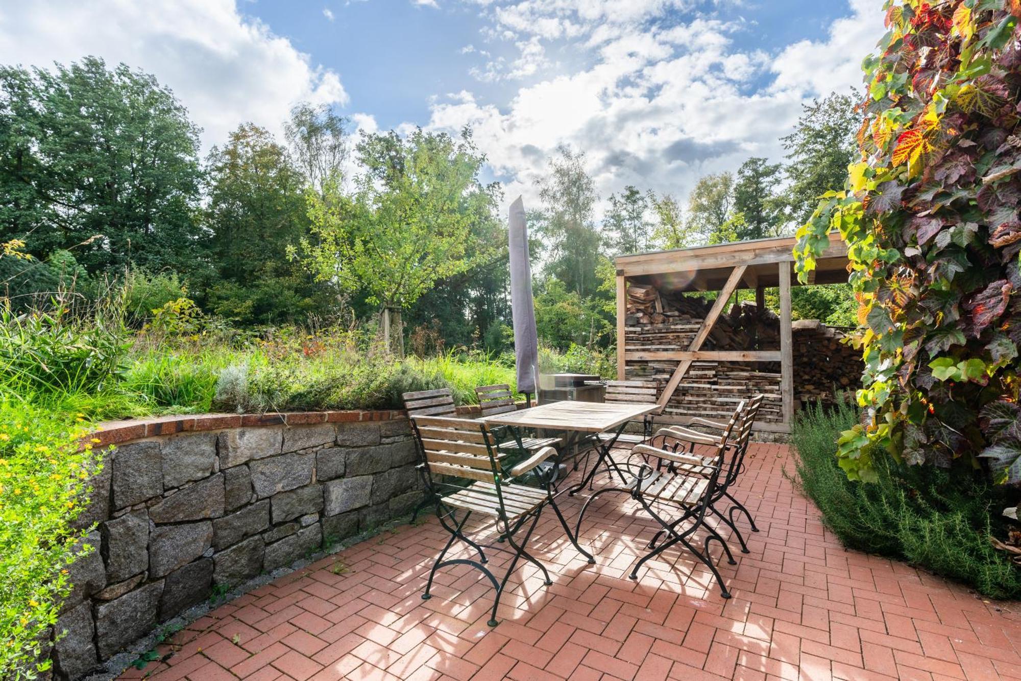 Apfelscheune Cannewitz Malschwitz Extérieur photo